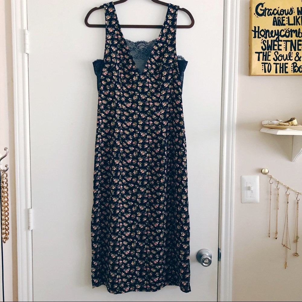 Floral midi dress